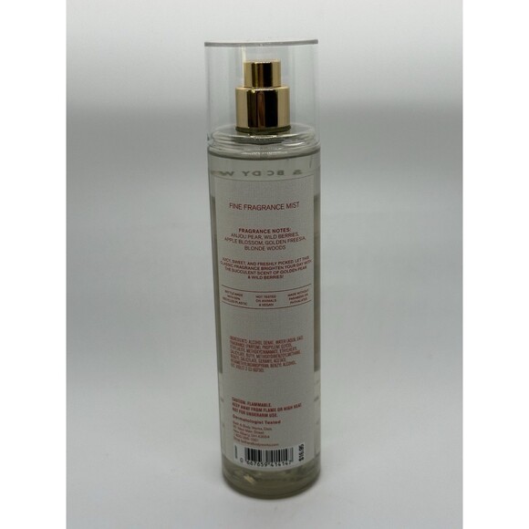Bath & Body Works Pearberry Fine Fragrance Mist 8oz & Nourishing Lip Tint Pink - Picture 8 of 10